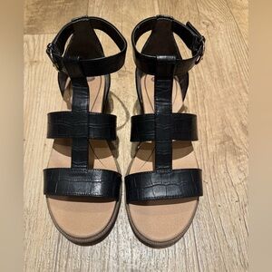 Dr. Scholl’s Gladiator Black Sandals